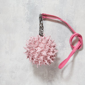 Spiky Shibori Charm Shoulder Bag