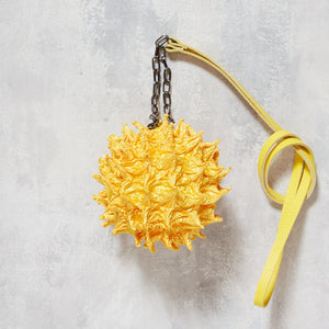 Spiky Shibori Charm Shoulder Bag