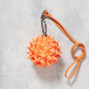 Spiky Shibori Charm Shoulder Bag