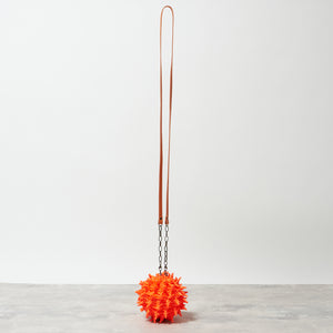Spiky Shibori Charm Shoulder Bag