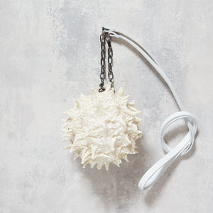 Spiky Shibori Charm Shoulder Bag