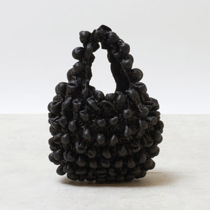 Small Pom-Pom Bag Metallic