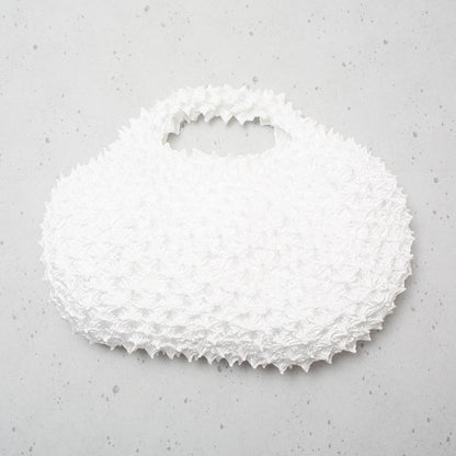 Spiky Shibori Big Fluffy Tote Bag