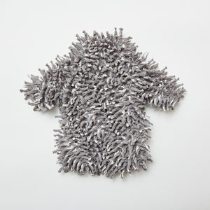 Spiky Shibori Short Sleeve Top - Dot Pattern