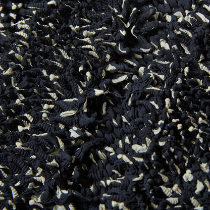 Spiky Shibori Sleeveless Top -  Chiffon, Dot Patterns