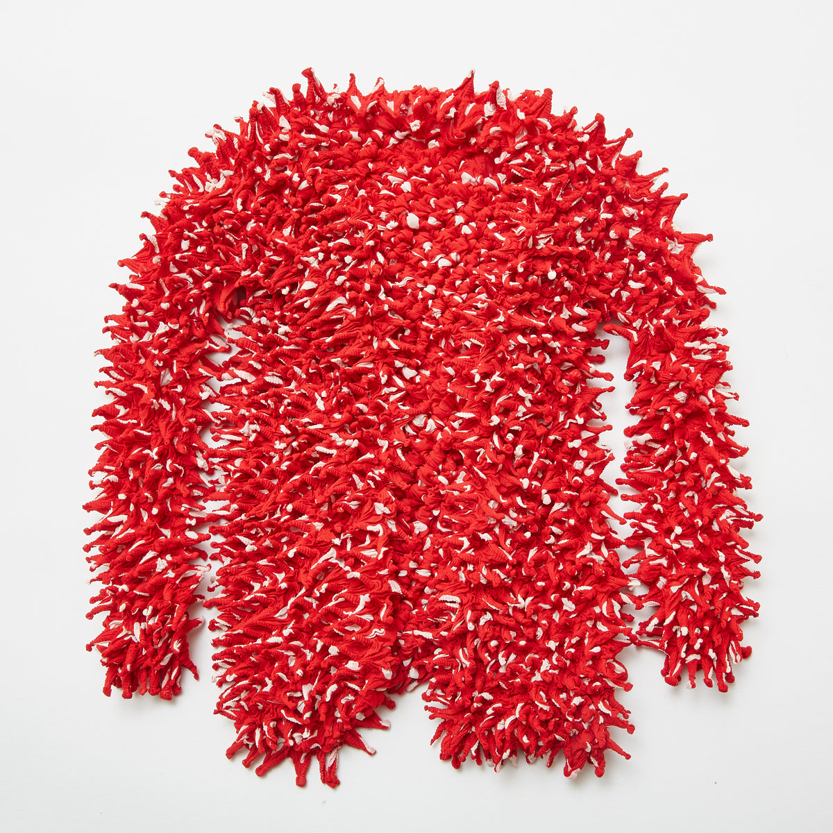 Spiky Shibori Cardigans - Chiffon/Dots