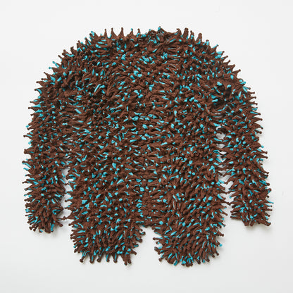Spiky Shibori Cardigans - Chiffon/Dots