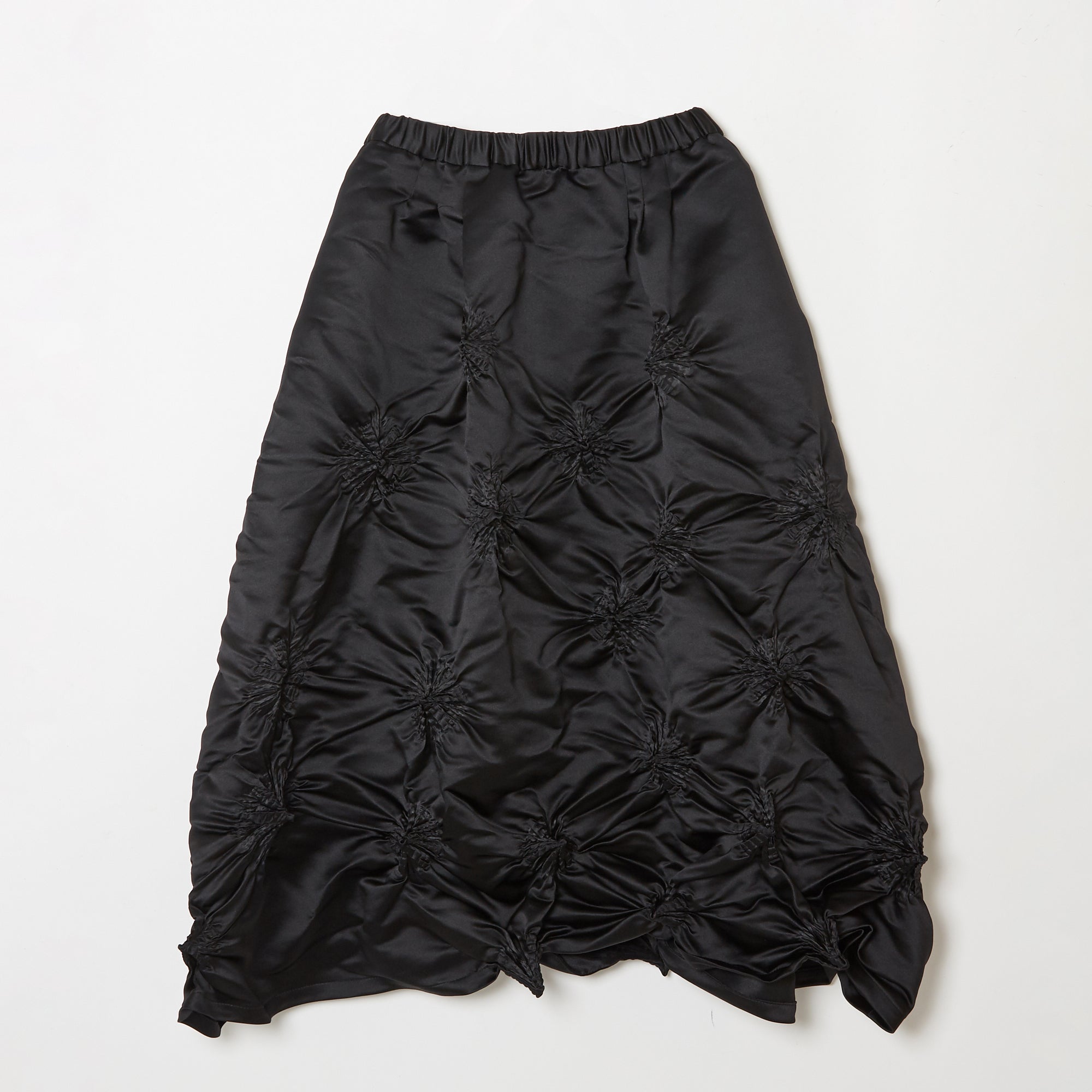 Rolled-up Shibori Skirt - BUNZABURO