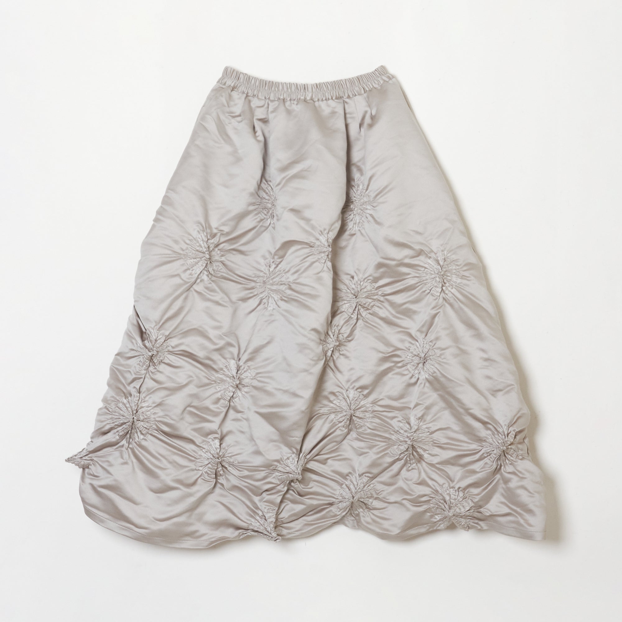 Rolled-up Shibori Skirt - BUNZABURO