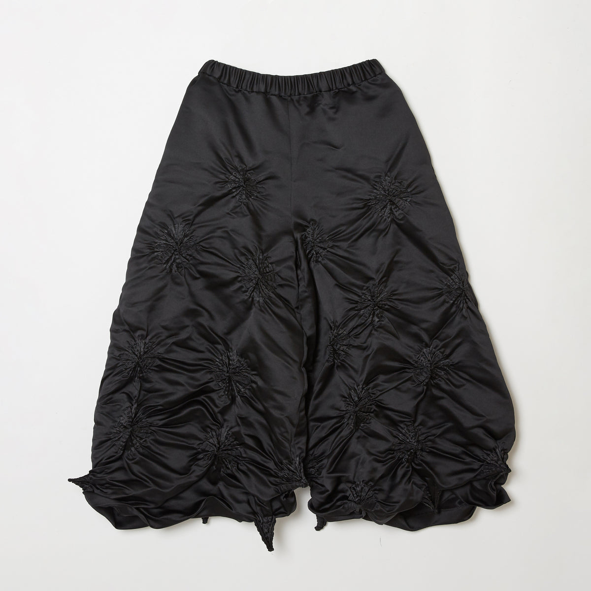 Rolled-up Shibori Pants