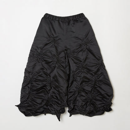 Rolled-up Shibori Pants