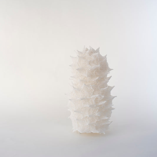 Bai Shibori Lamp - Snow Man