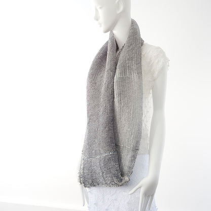 Wavy Silk Circular Scarf