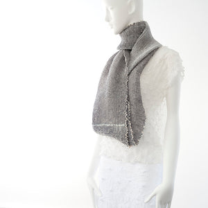 Wavy Silk Circular Scarf